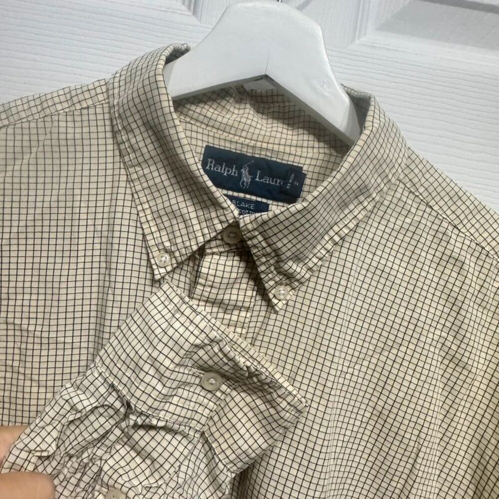 Ralph Lauren XL Blake Cotton Button Down Long Sleeve Men’s Shirt